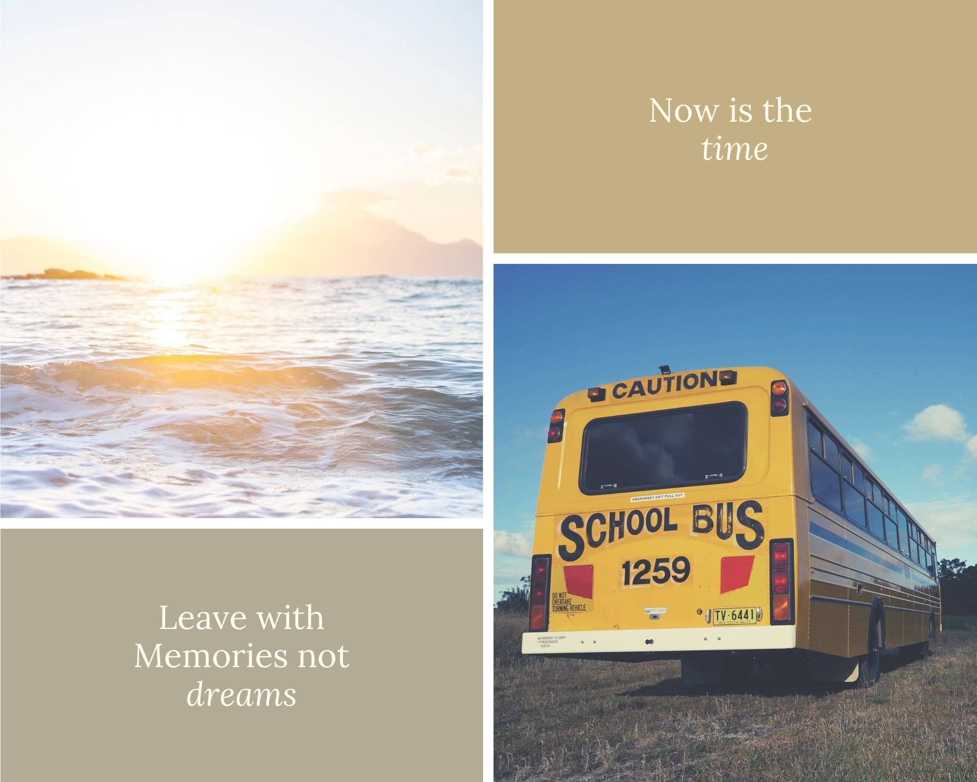 Ocean, school bus, Australia, Byron Bay
